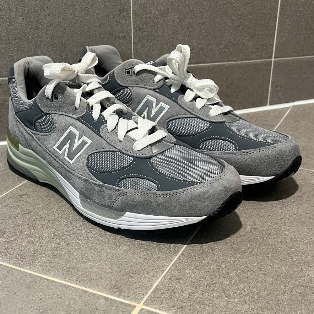 New Balance M992GL Shoes Sneakers 992 Gray Original 2006 Made USA Men’s Size 13